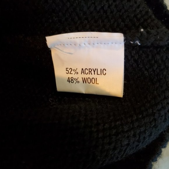 RARE | René Derhy Vintage 90s Embroidered Flower Wool Blend Sweater (Size  M) - Picture 8 of 9